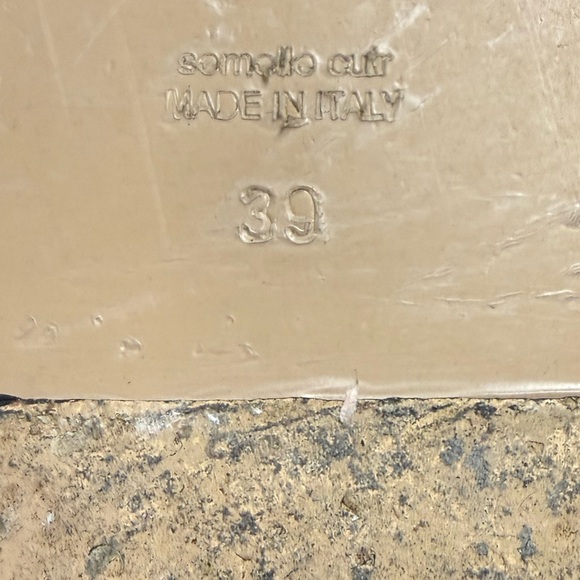 Black Leather Sandals - Picture 5 of 5